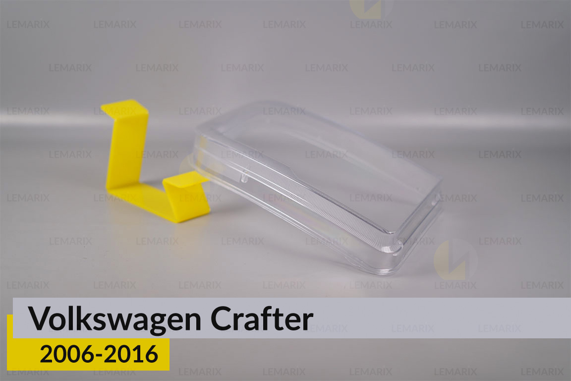 Скло фари VW Volkswagen Crafter (2006-2016) ліве