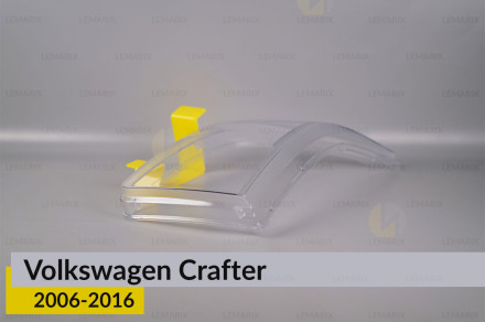 Стекло фары VW Volkswagen Crafter (2006-2016) левое
