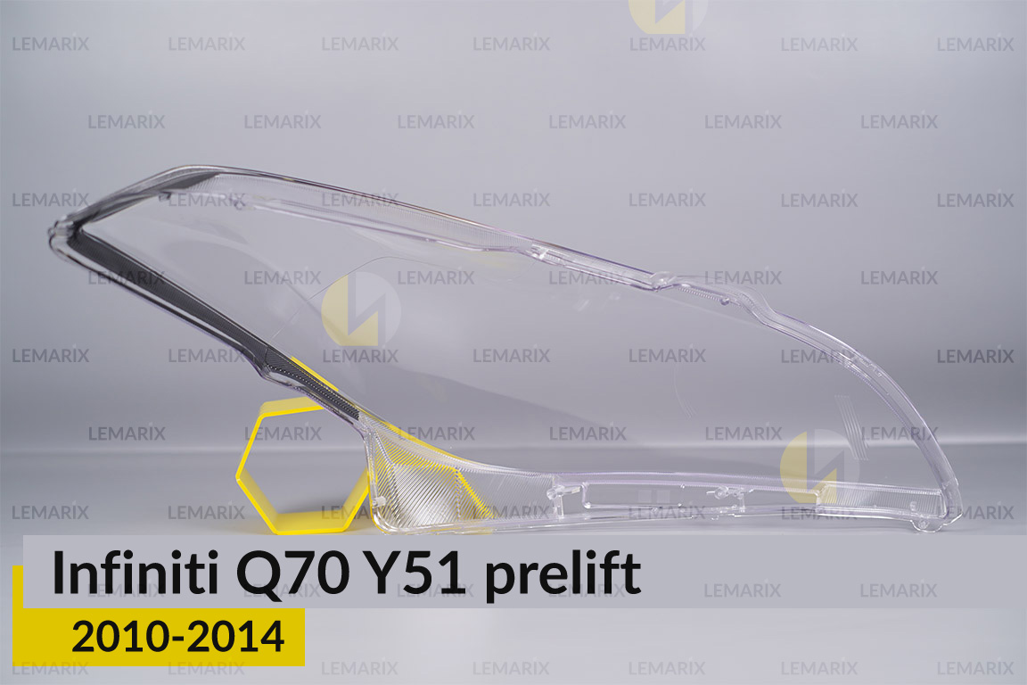 Стекло фары Infiniti Q70 Y51 (2010-2014) дорест левое