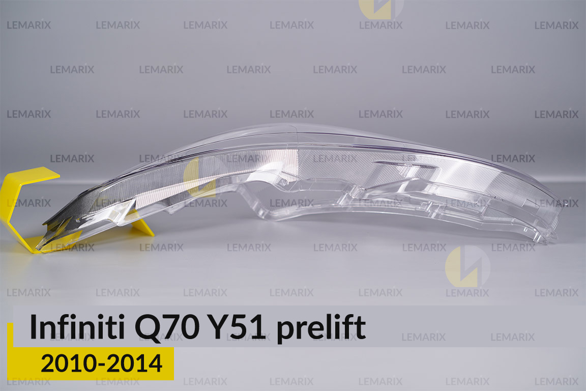 Стекло фары Infiniti Q70 Y51 (2010-2014) дорест левое