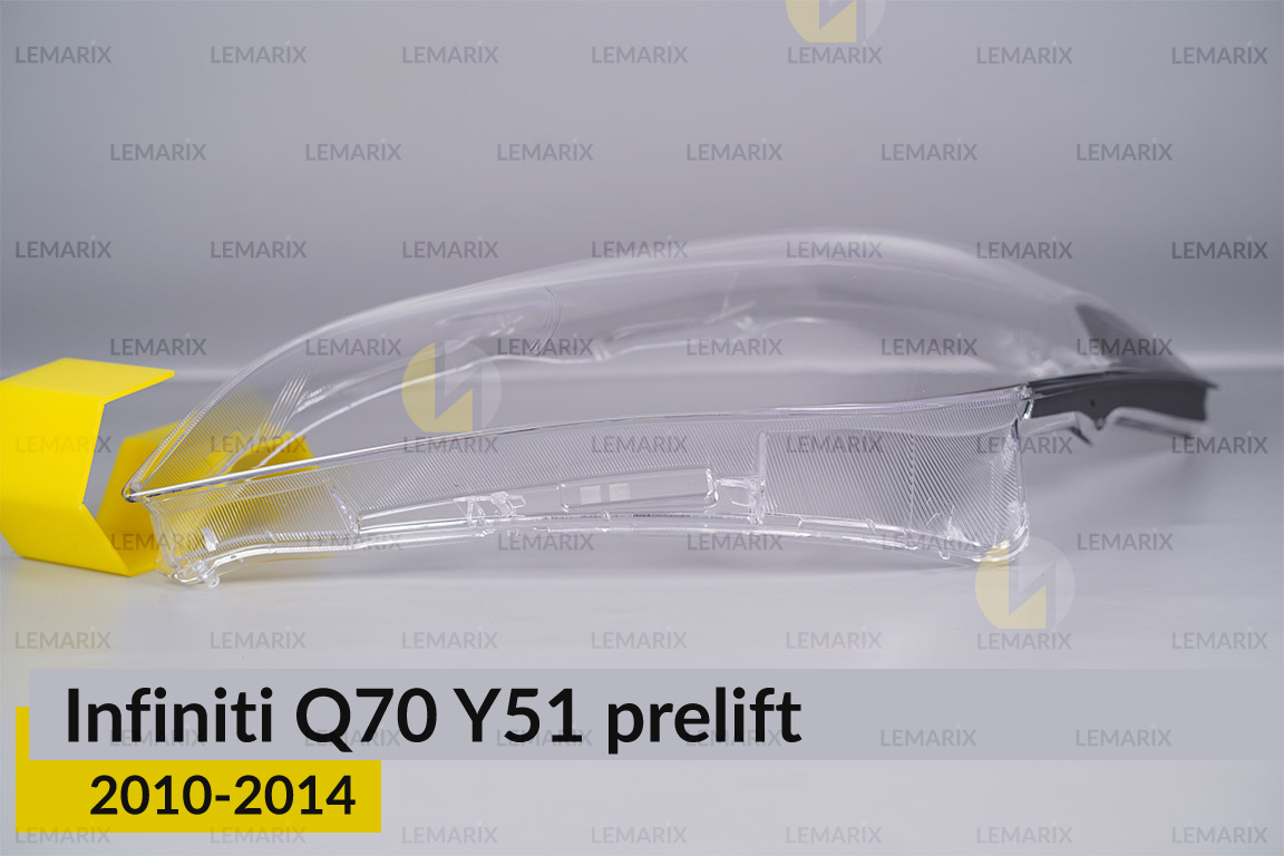 Стекло фары Infiniti Q70 Y51 (2010-2014) дорест левое