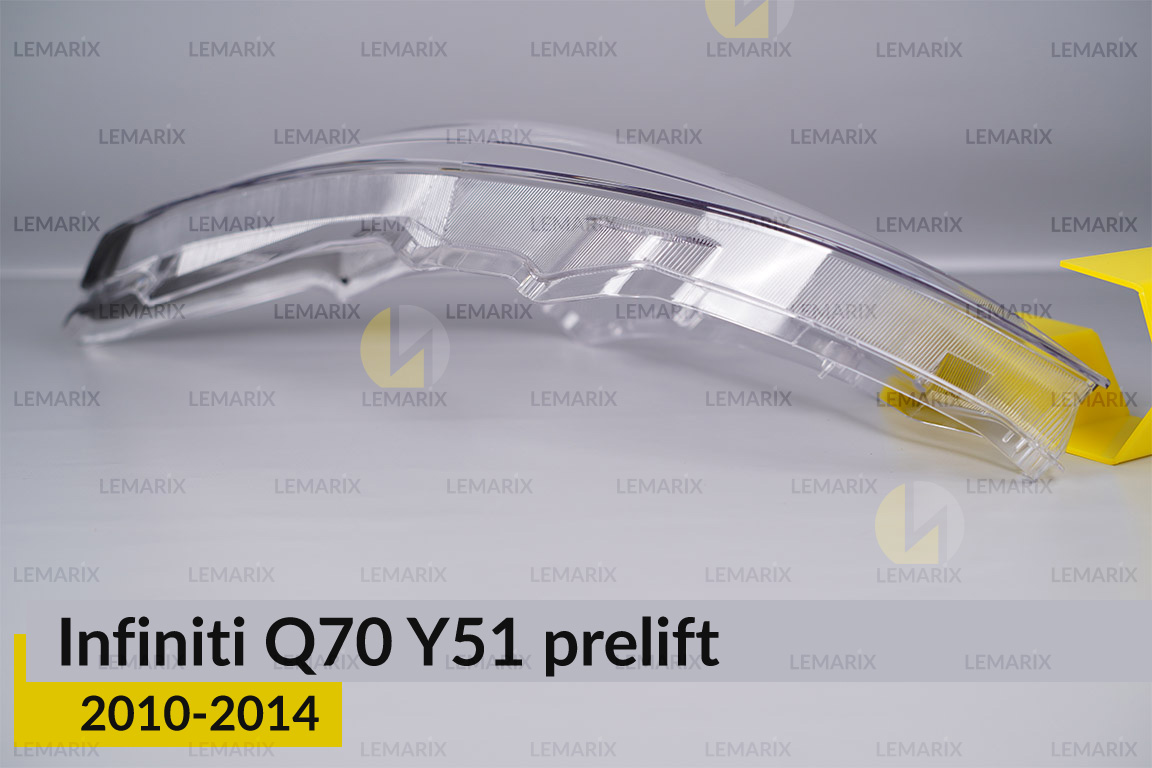 Стекло фары Infiniti Q70 Y51 (2010-2014) дорест левое