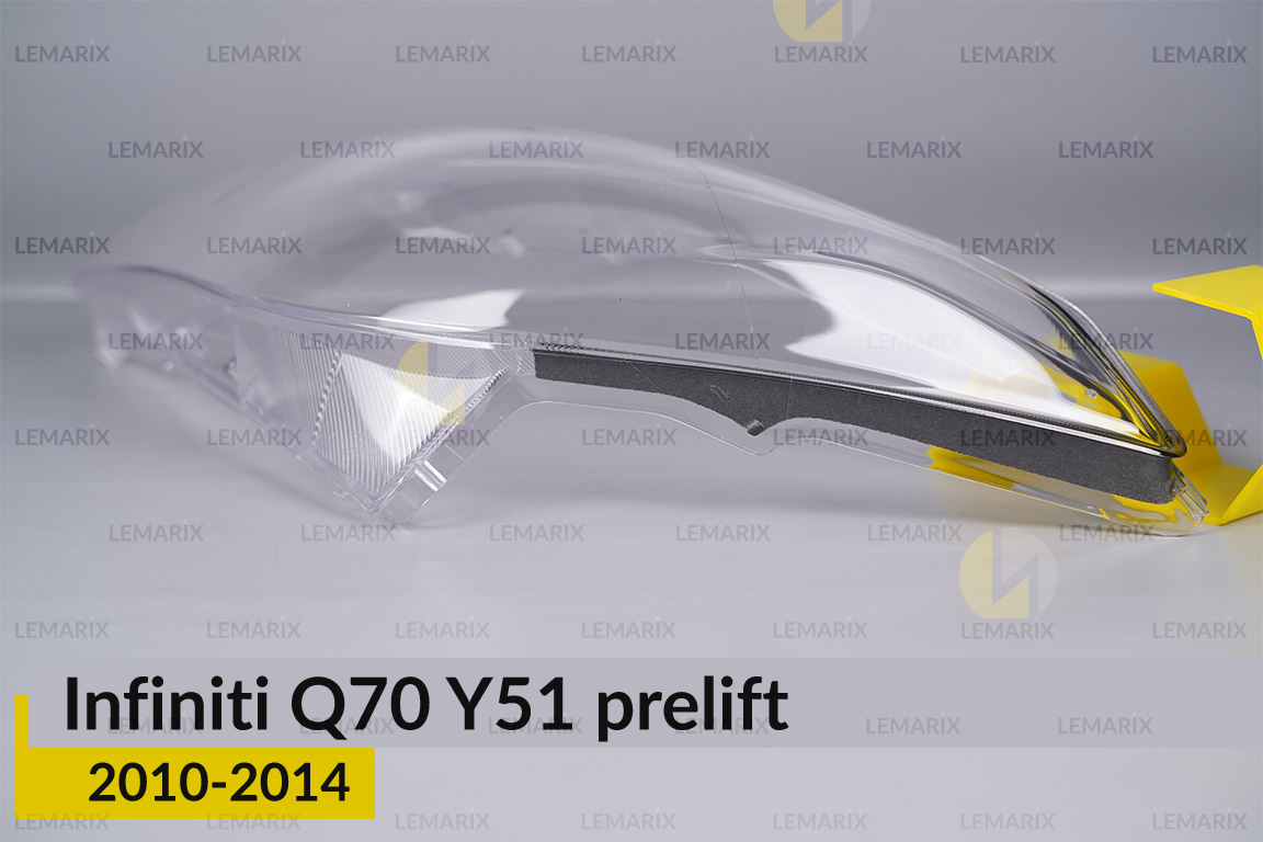 Стекло фары Infiniti Q70 Y51 (2010-2014) дорест левое