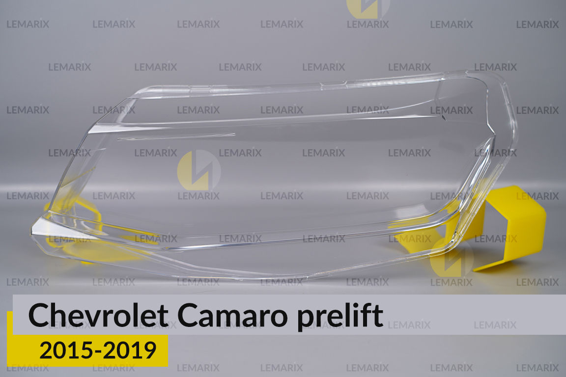 Стекло фары Chevrolet Camaro (2015-2019) дорест левое