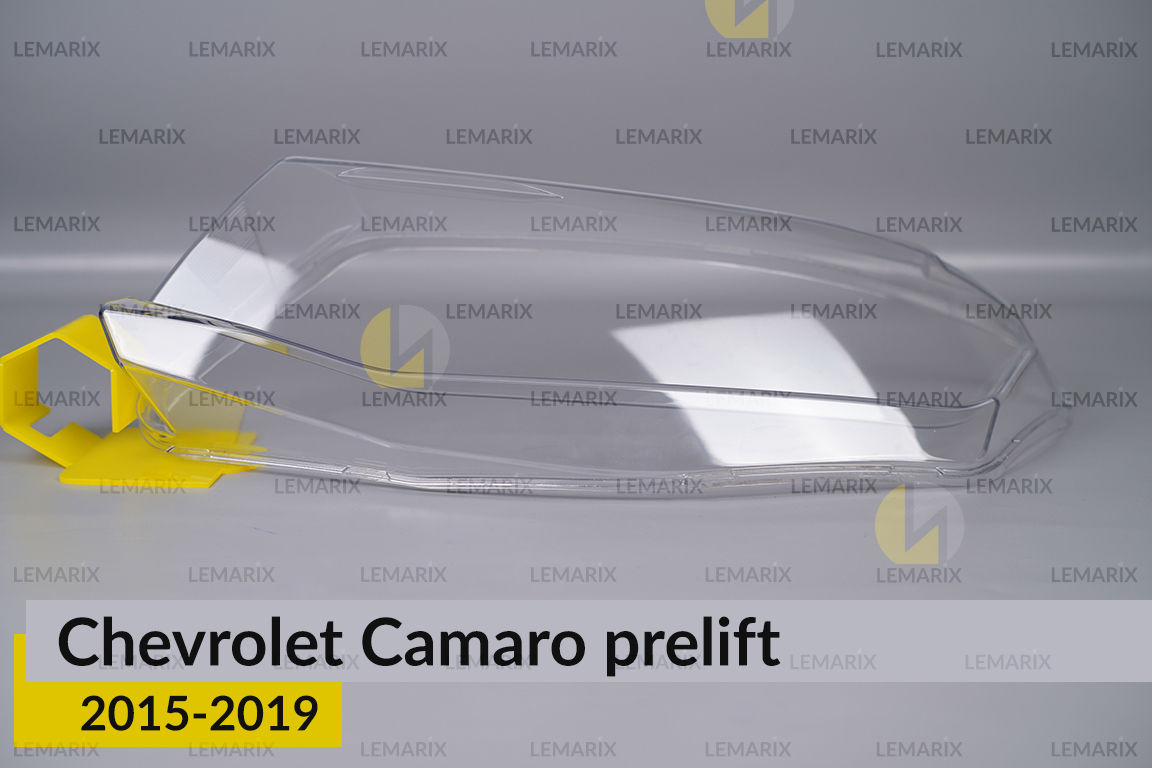 Стекло фары Chevrolet Camaro (2015-2019) дорест левое