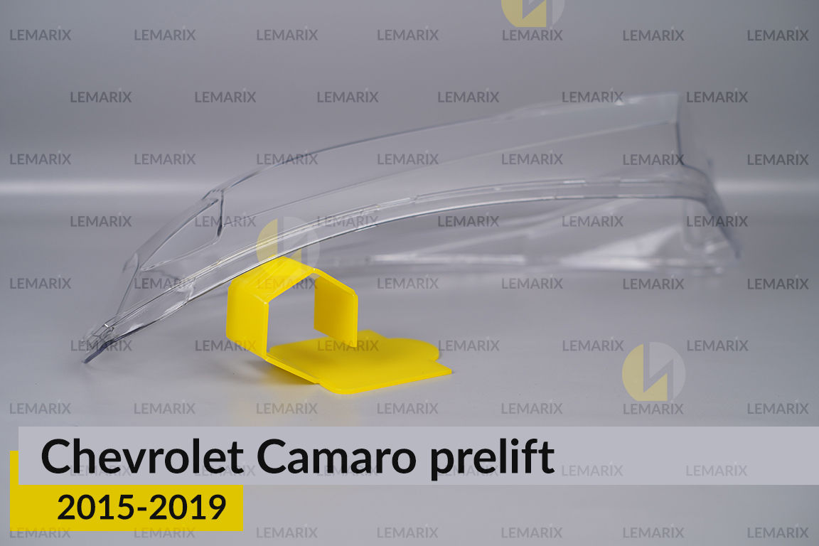 Стекло фары Chevrolet Camaro (2015-2019) дорест левое