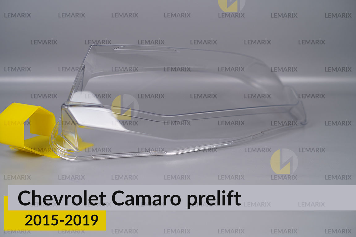 Стекло фары Chevrolet Camaro (2015-2019) дорест левое