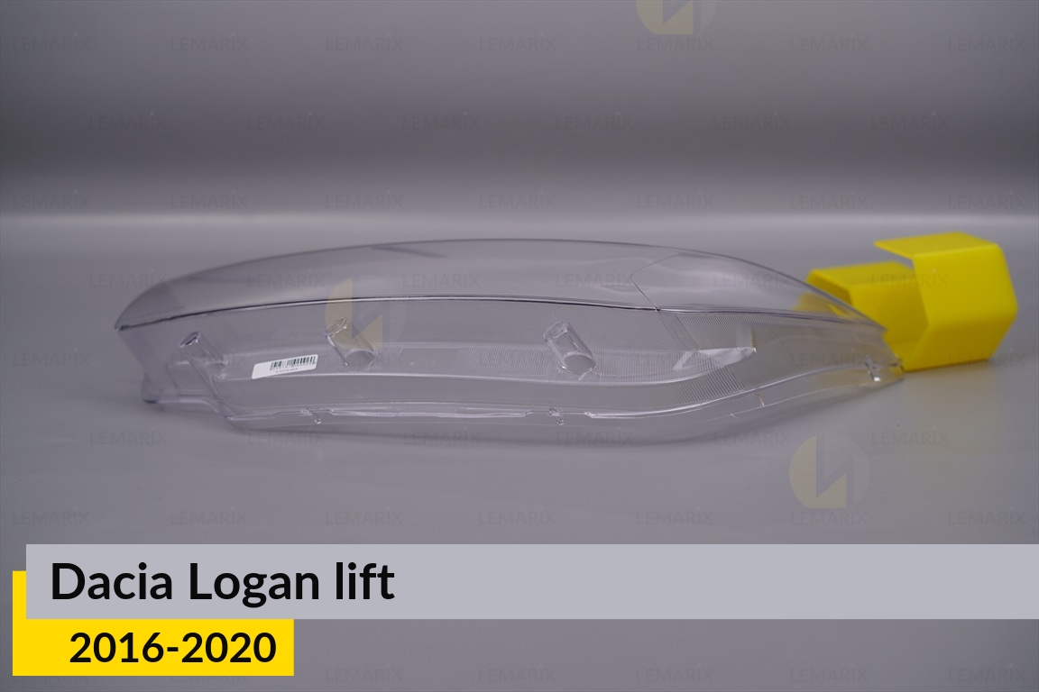 Стекло фары Dacia Logan (2016-2020) рест левое