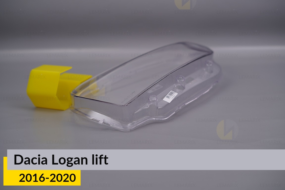 Стекло фары Dacia Logan (2016-2020) рест левое