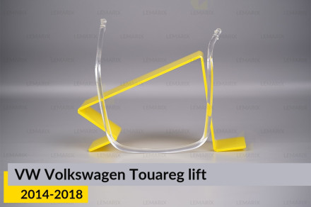 Кільце світловод фари VW Volkswagen Touareg (2014-2018) рест праве