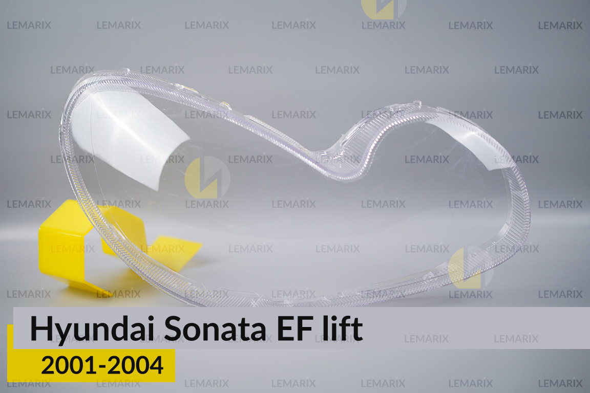 Стекло фары Hyundai Sonata EF (2001-2004) рест правое
