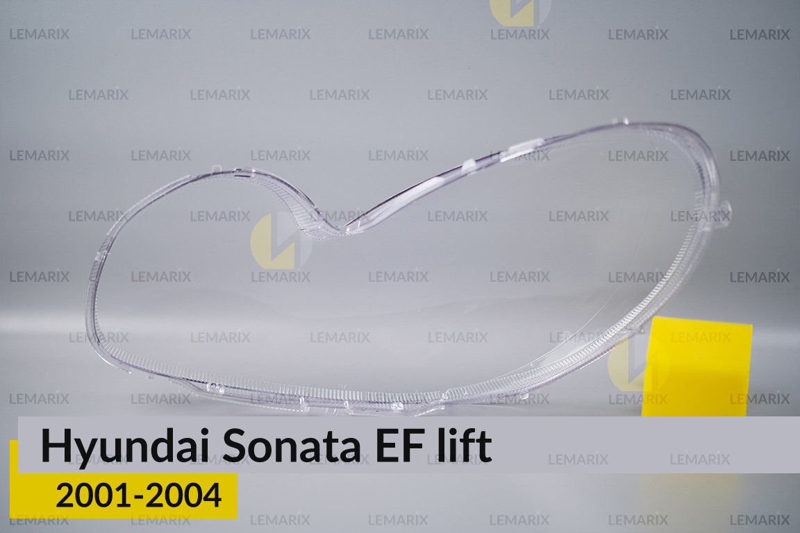 Стекло фары Hyundai Sonata EF (2001-2004) рест правое