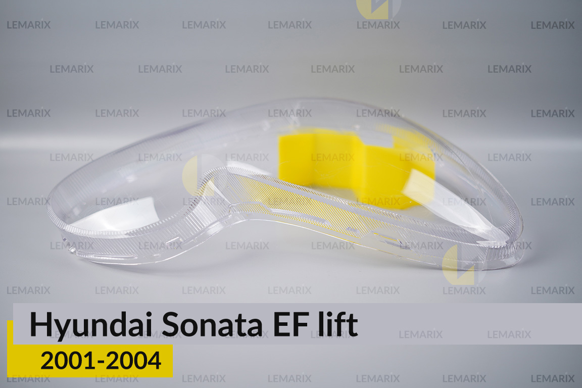 Стекло фары Hyundai Sonata EF (2001-2004) рест правое