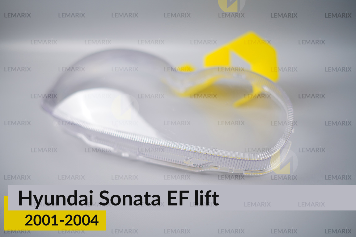 Стекло фары Hyundai Sonata EF (2001-2004) рест правое