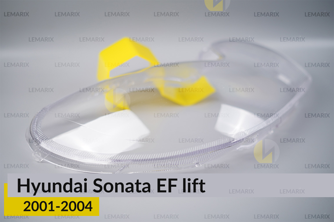Стекло фары Hyundai Sonata EF (2001-2004) рест правое