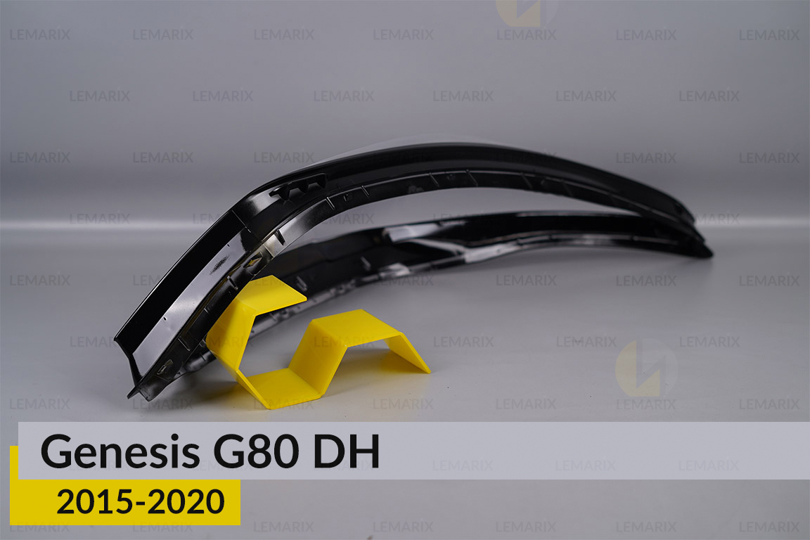 Скло фари Genesis G80 DH (2015-2020) праве