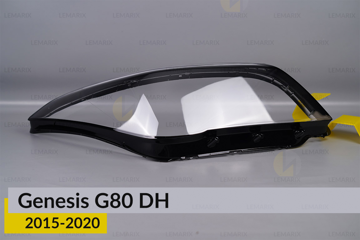 Скло фари Genesis G80 DH (2015-2020) праве