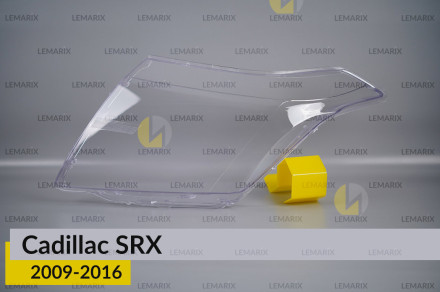 Скло фари Cadillac SRX (2009-2016) ліве