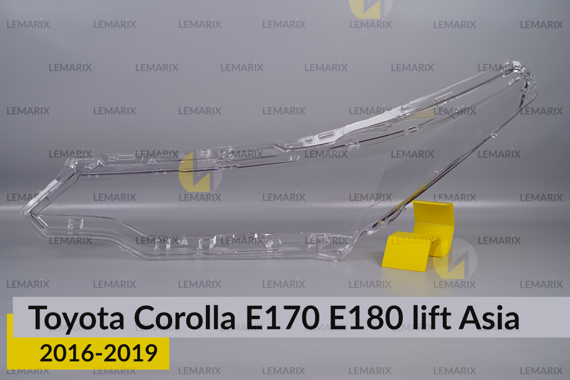 Скло фари Toyota Corolla E170 E180 Asia (2016-2019) рест праве