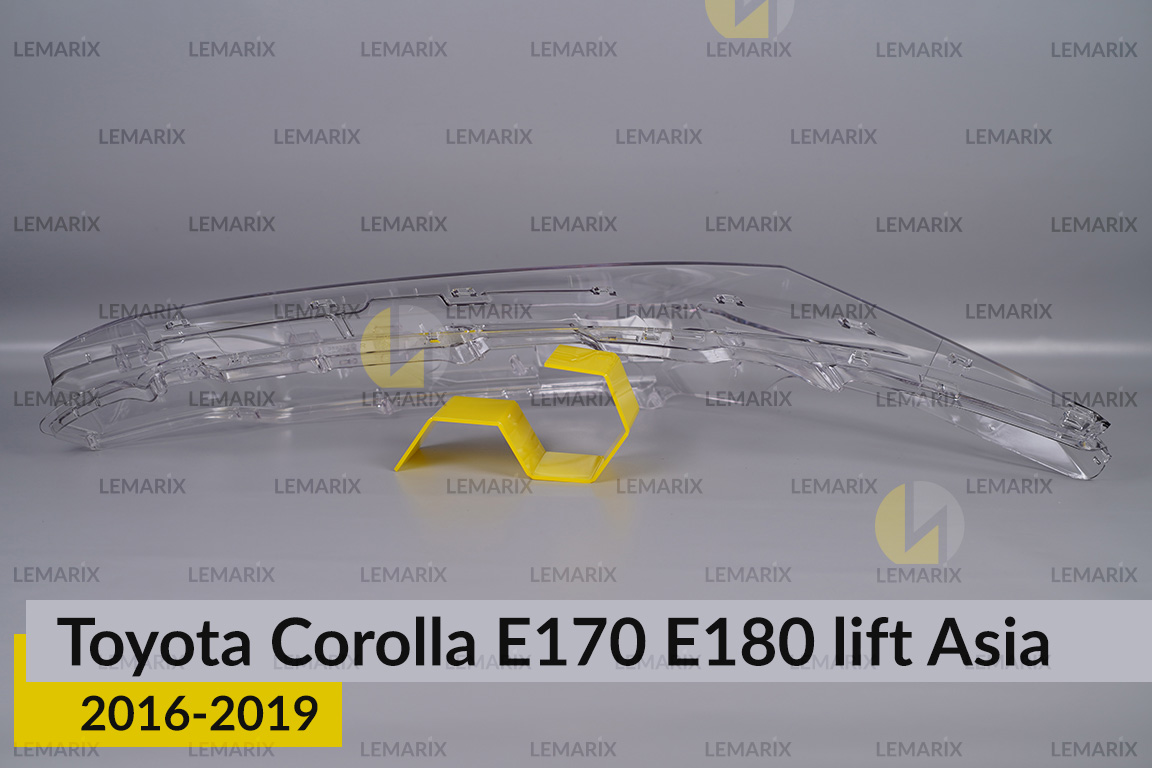 Скло фари Toyota Corolla E170 E180 Asia (2016-2019) рест праве