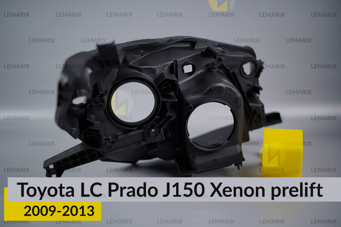 Корпус фари Toyota Land Cruiser Prado J150 Xenon (2009-2013) дорест лівий