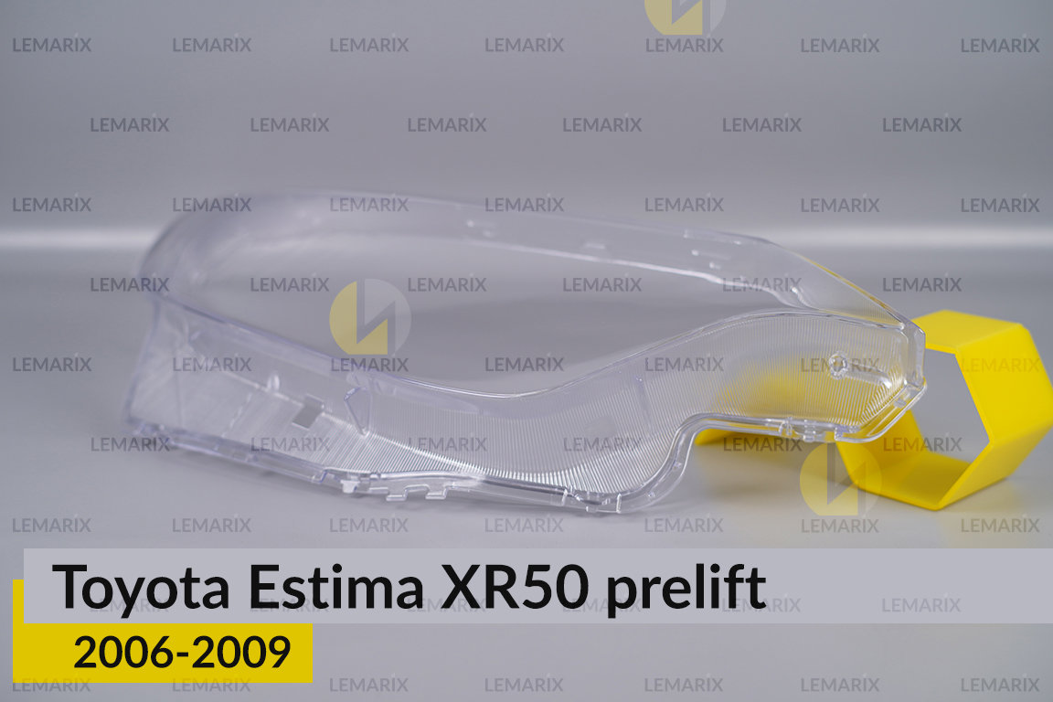 Скло фари Toyota Estima XR50 (2006-2009) дорест праве