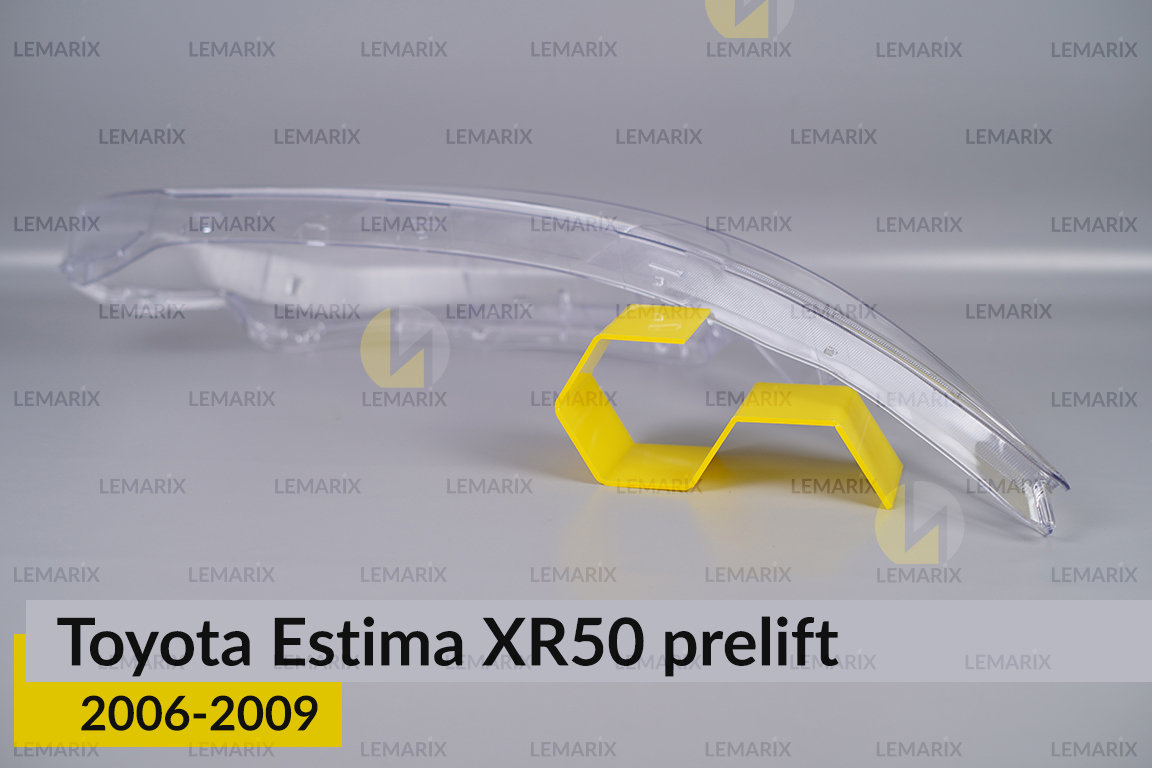 Скло фари Toyota Estima XR50 (2006-2009) дорест праве
