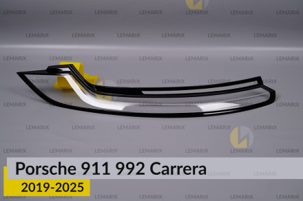 Скло заднього ліхтаря Porsche 911 992 Carrera (2019-2025) ліве
