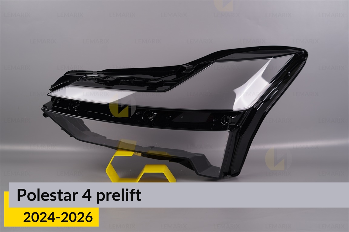 Скло фари Polestar 4 (2024-2026) дорест ліве