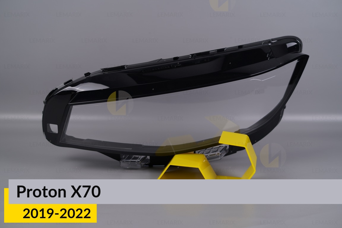Скло фари Proton X70 LED (2019-2022) ліве