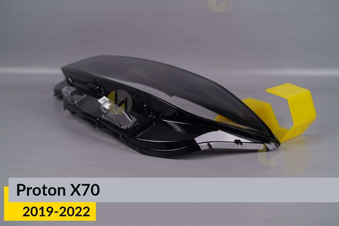 Скло фари Proton X70 LED (2019-2022) ліве