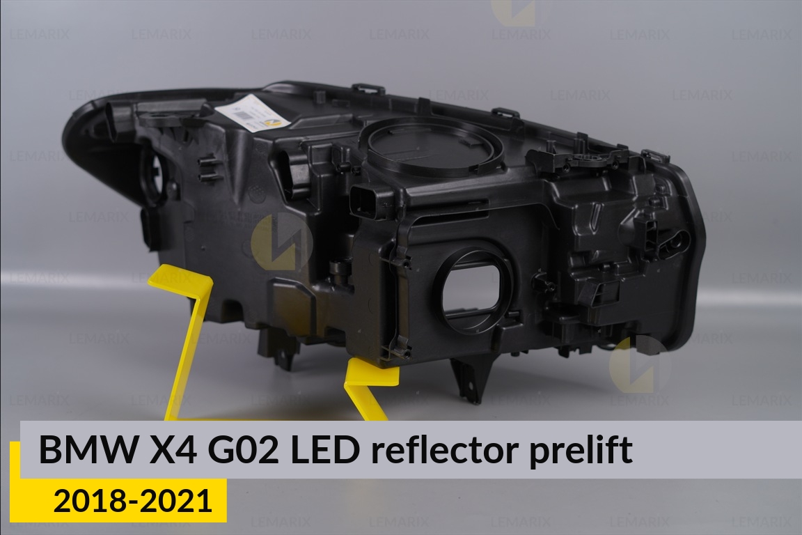 Корпус фары BMW X4 G02 LED reflektor (2018-2021) дорест левый