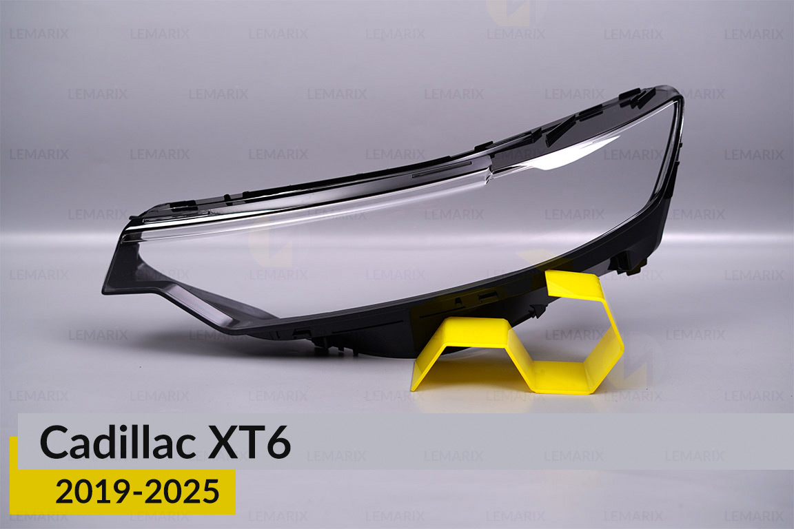Скло фари Cadillac XT6 (2019-2026) ліве