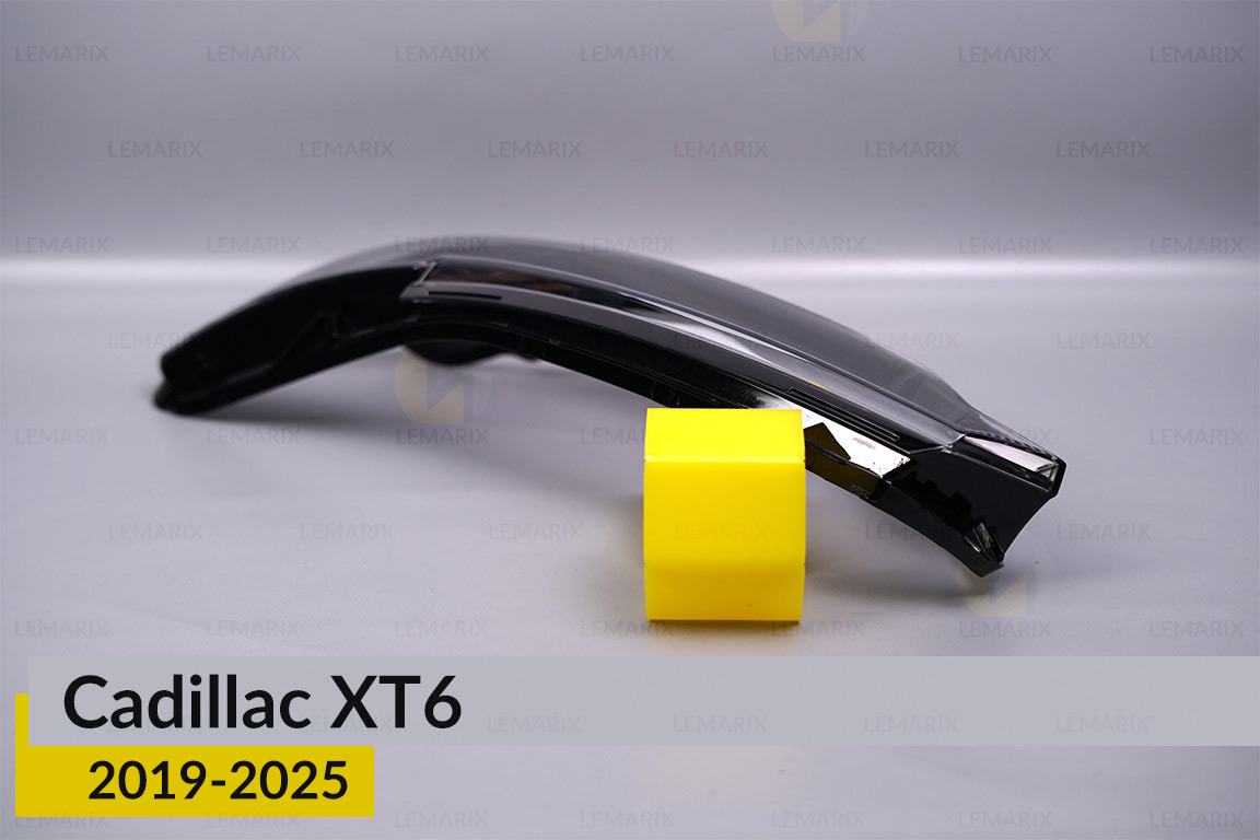 Скло фари Cadillac XT6 (2019-2026) ліве