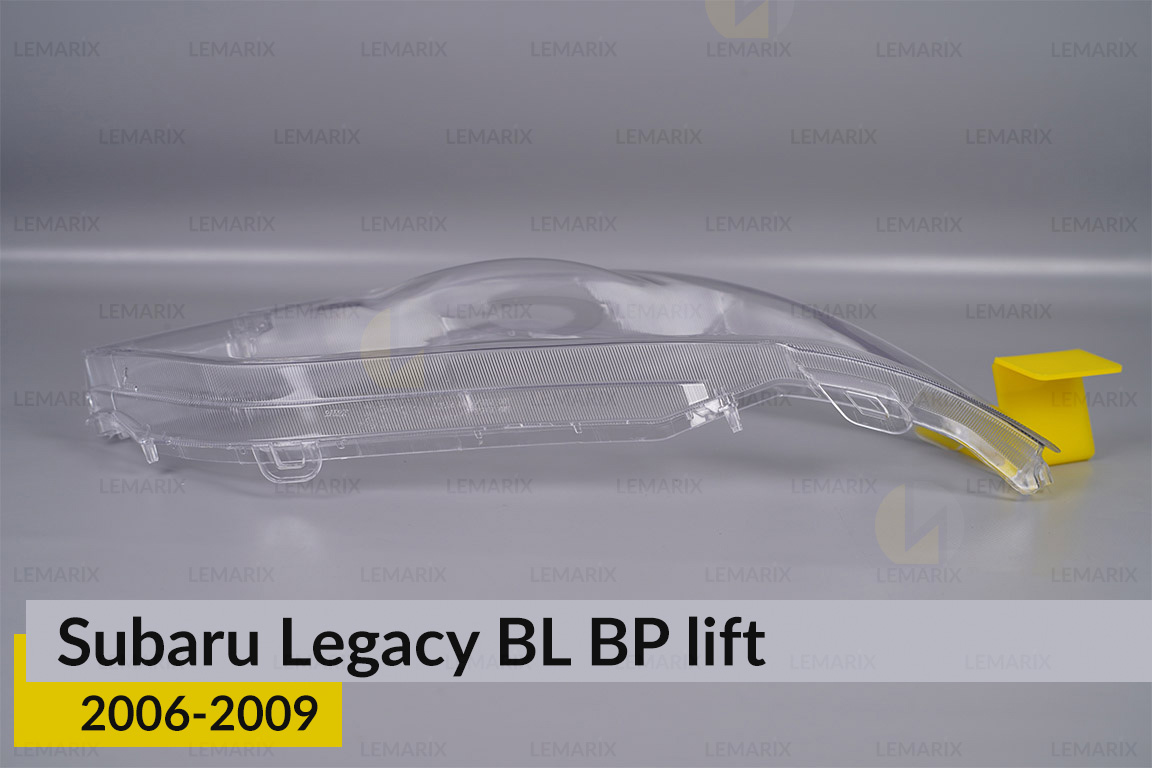 Скло фари Subaru Outback BL BP (2006-2009) рест під омивач праве
