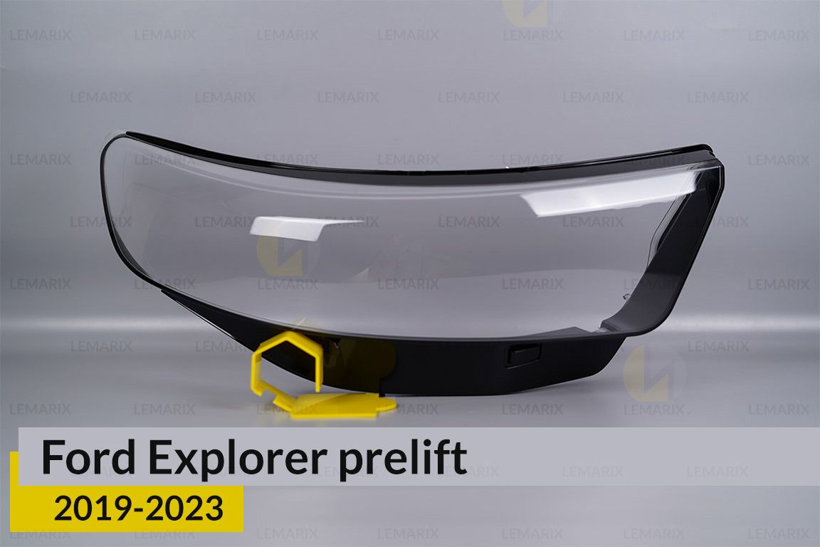 Скло фари Ford Explorer (2019-2024) дорест праве