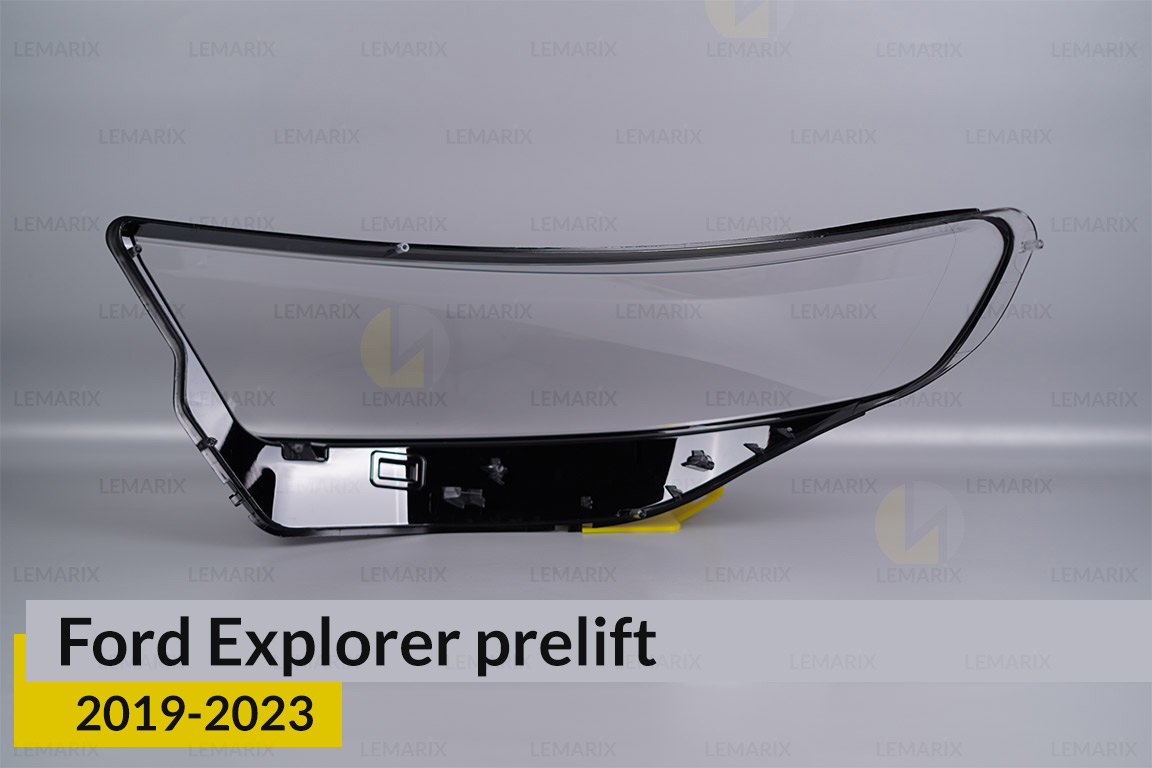 Скло фари Ford Explorer (2019-2024) дорест праве