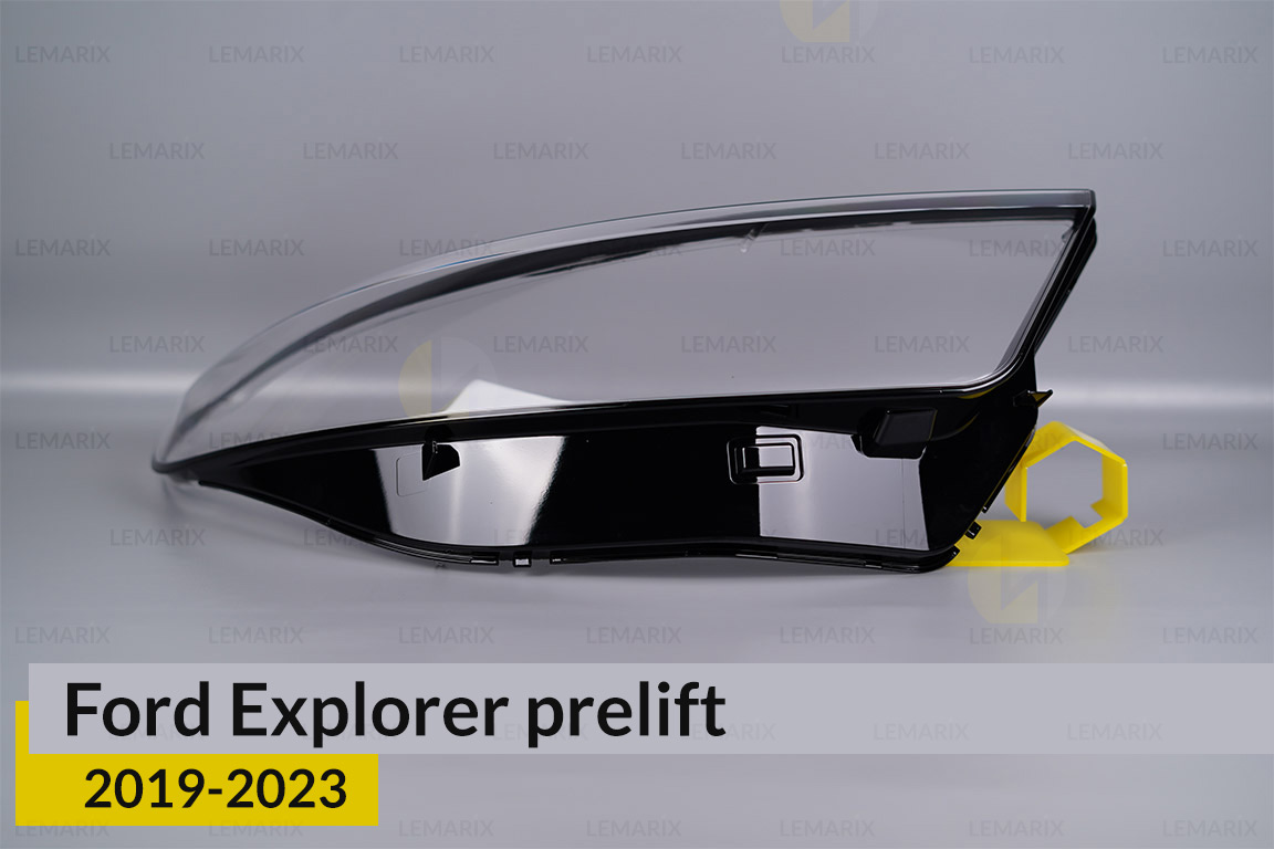 Скло фари Ford Explorer (2019-2024) дорест праве