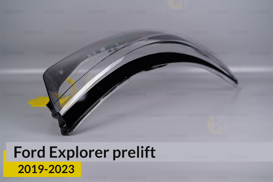 Скло фари Ford Explorer (2019-2024) дорест праве