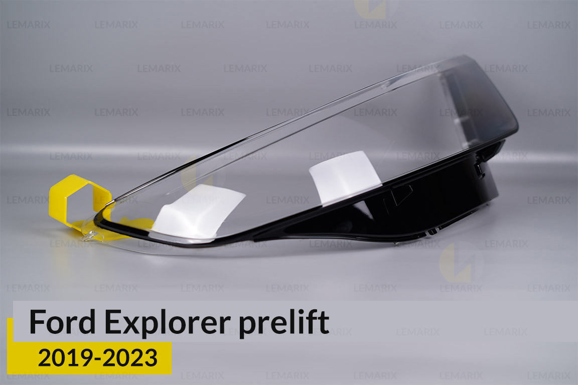 Скло фари Ford Explorer (2019-2024) дорест праве