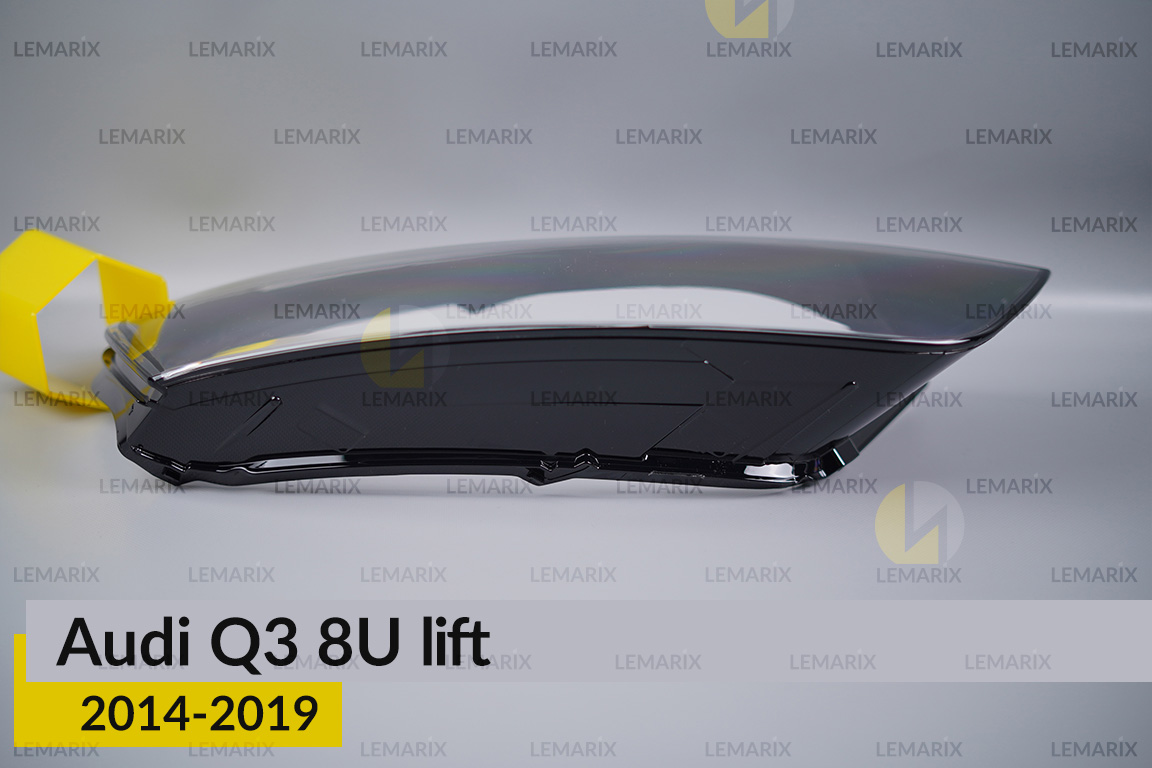 Стекло фары Audi Q3 8U (2014-2019) рест правое