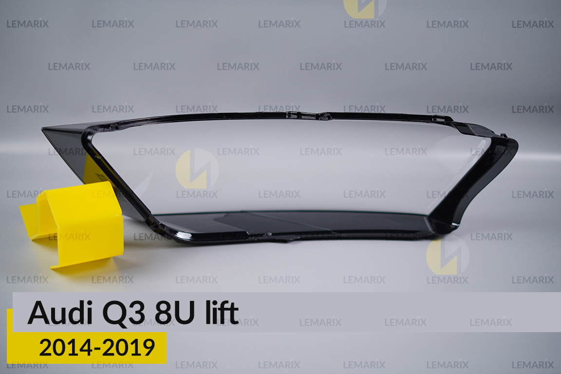 Скло фари Audi Q3 8U (2014-2019) рест праве