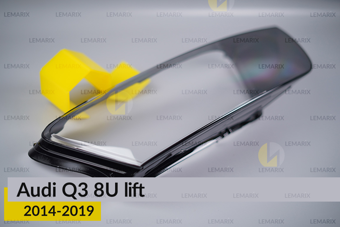 Скло фари Audi Q3 8U (2014-2019) рест праве