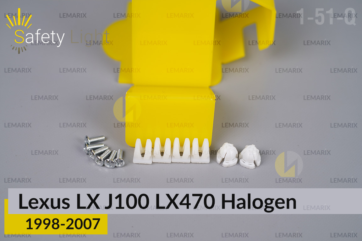 Переходная рамка для Lexus LX J100 LX470 Halogen (1998-2007)