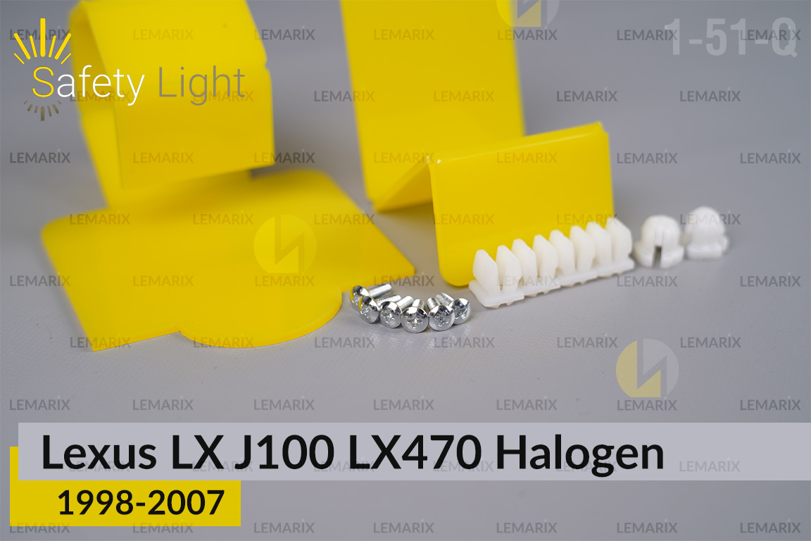Переходная рамка для Lexus LX J100 LX470 Halogen (1998-2007)