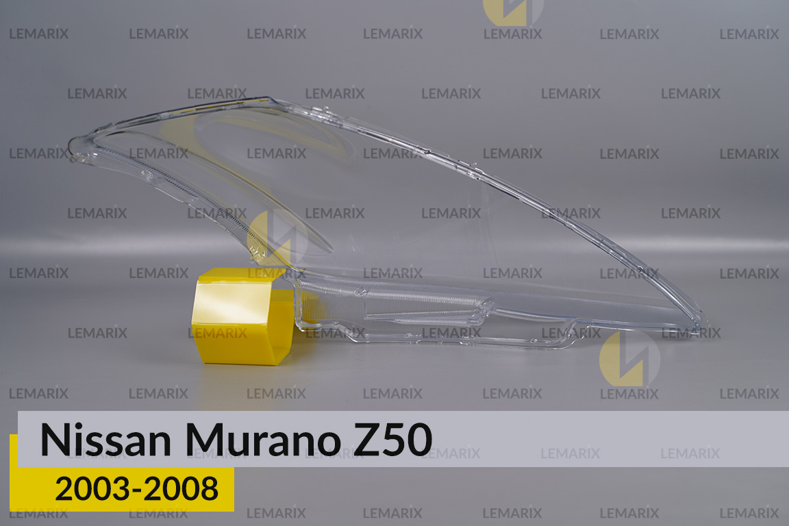Стекло фары Nissan Murano Z50 (2003-2008) левое