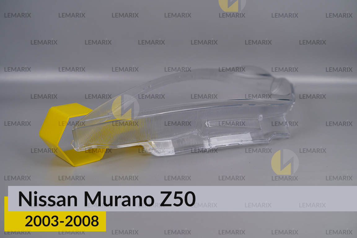 Стекло фары Nissan Murano Z50 (2003-2008) левое