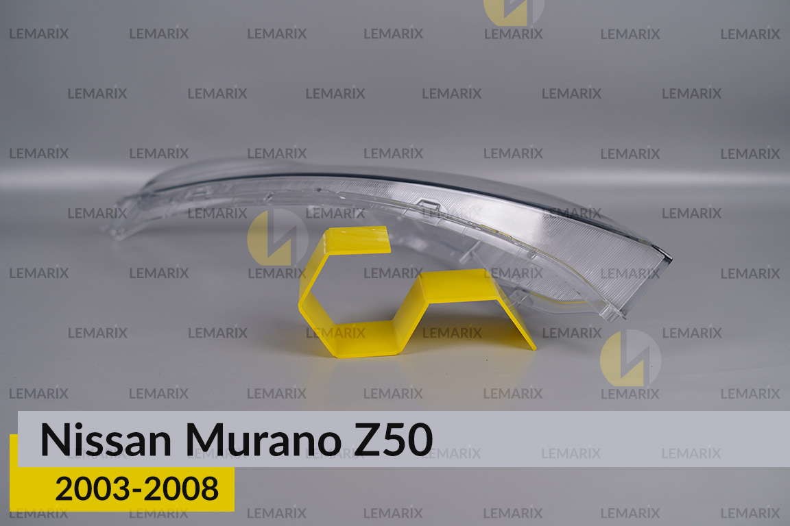 Стекло фары Nissan Murano Z50 (2003-2008) левое