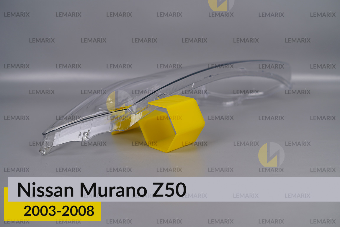 Стекло фары Nissan Murano Z50 (2003-2008) левое