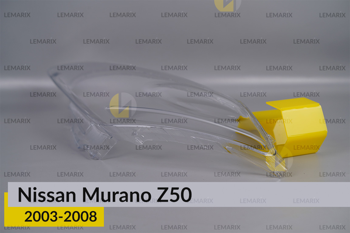 Стекло фары Nissan Murano Z50 (2003-2008) левое